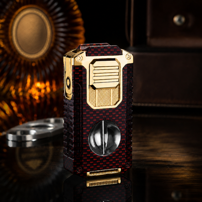 🔥 Vintage Luxury Refillable Lighter with Timeless Retro Style