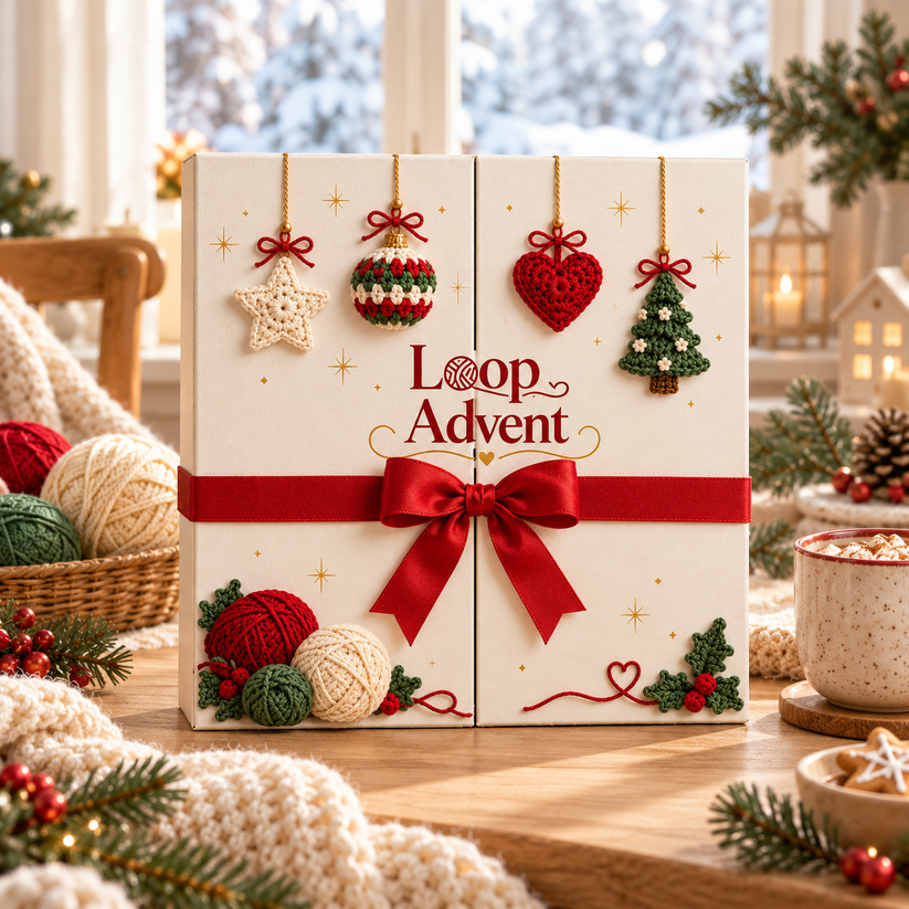 🎄 2026 Christmas Crochet Countdown：Limited Edition Trendy Collectible