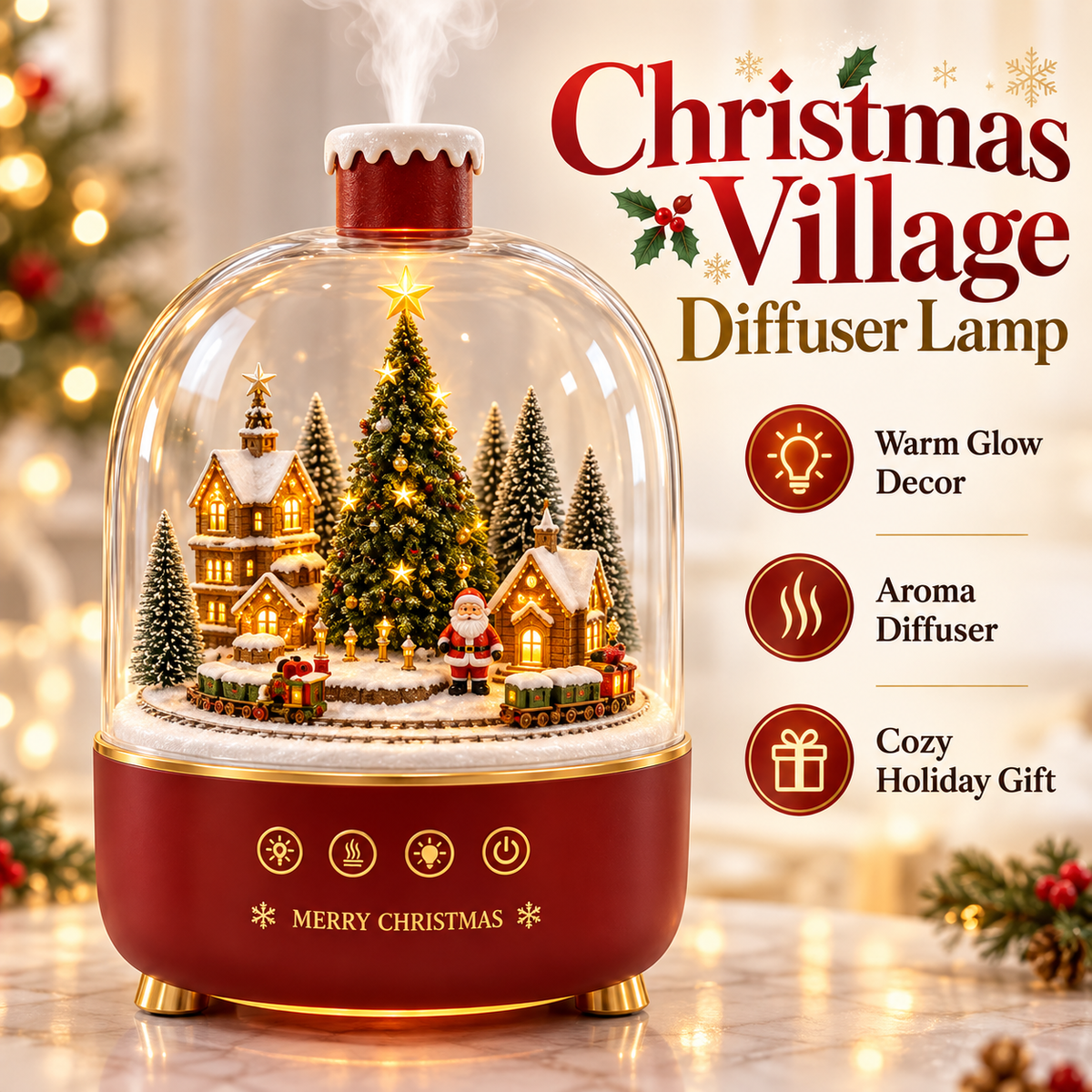 Christmas Village Aroma Diffuser