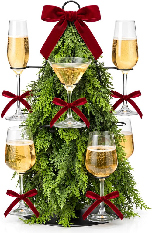 The Christmas Cocktail Tree – A Holiday Centerpiece Everyone Will Love