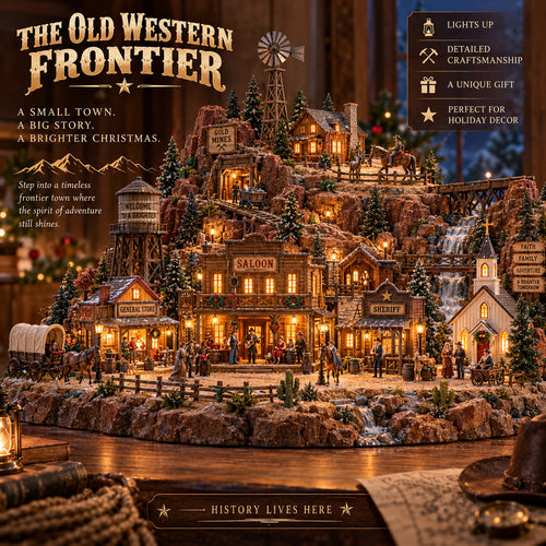 🤠 Ready to Bring the Old West Home?! ⭐ The Old Western Frontier – A Glowing Town Full of Legendary Stories!