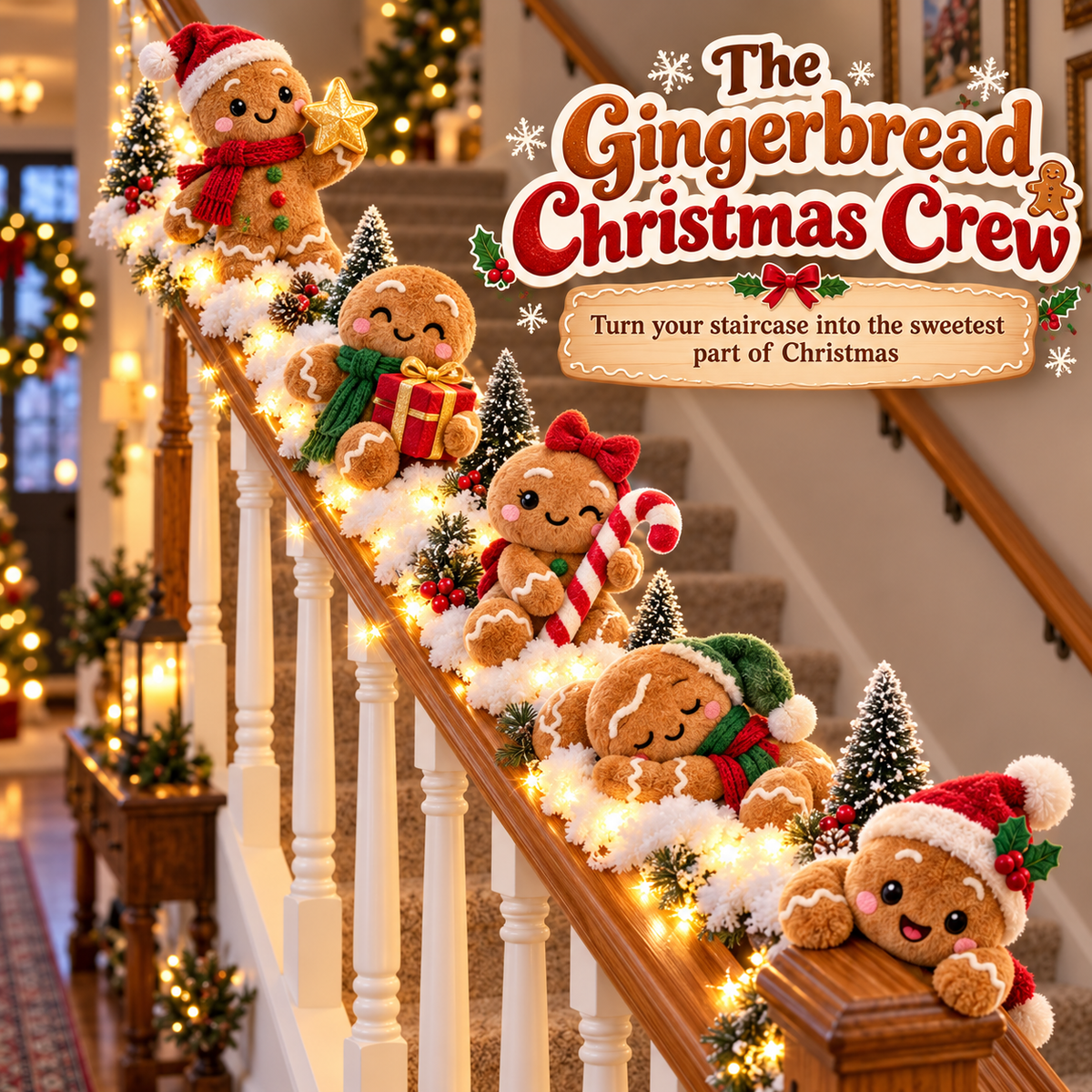 Gingerbread Christmas Crew