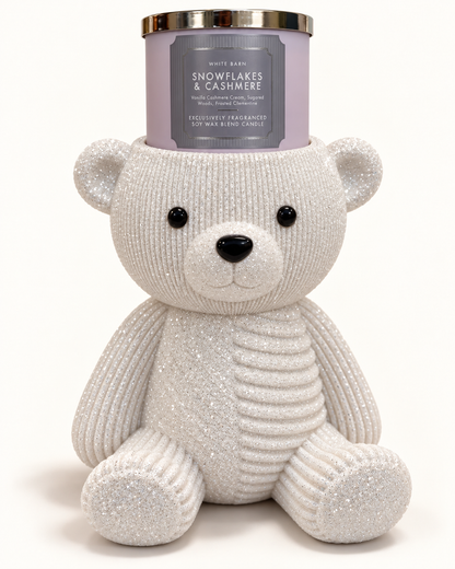 Cozy Teddy Bear Candle Holder – Make Your Favorite Candle Even Cuter