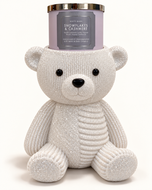 Cozy Teddy Bear Candle Holder – Make Your Favorite Candle Even Cuter