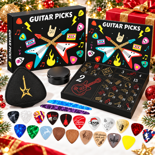 24-Day Guitar Picks Advent Calendar