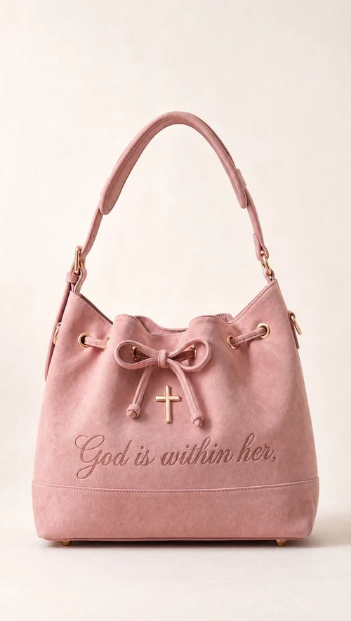 God Is Within Her – Christian Faith-Inspired Crossbody & Shoulder Bag