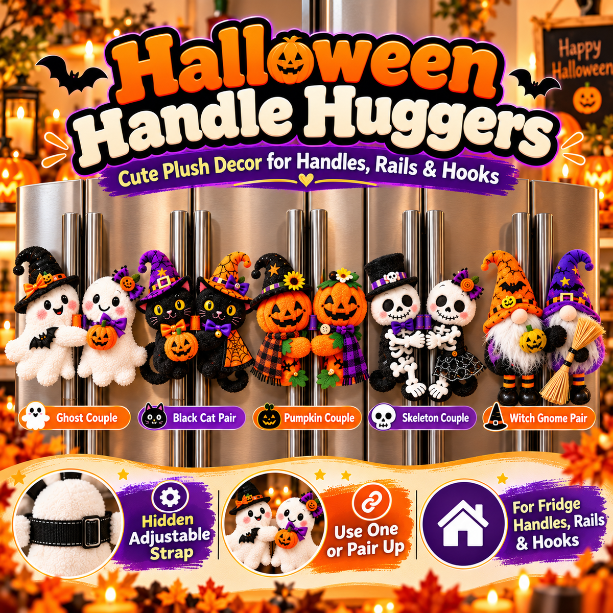 Halloween Handle Huggers five styles