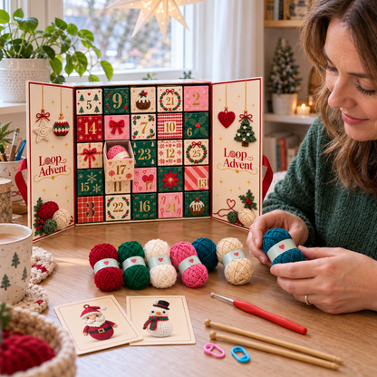 🎄 2026 Christmas Crochet Countdown：Limited Edition Trendy Collectible