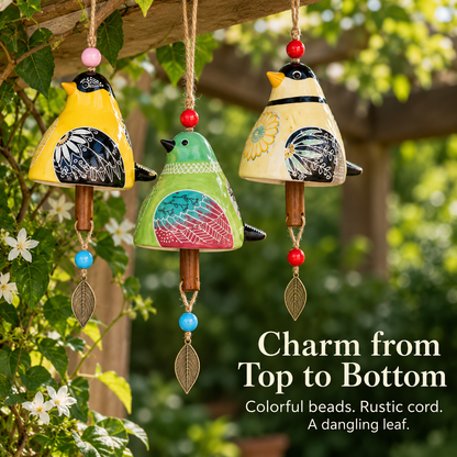 🐦 Ceramic Bird Hanging Ornament