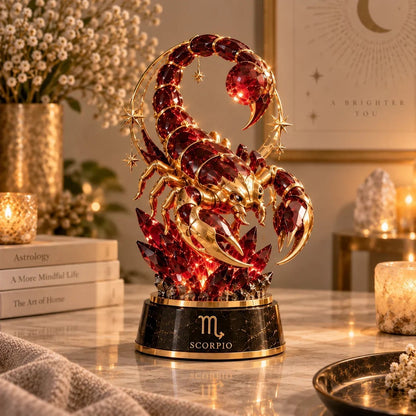 ⏳ Letzter Tag: 49 % Rabatt – 🌙 Himmlische Tierkreiszeichen-Skulptur | 12 juwelenartige Tierkreiszeichen-Designs mit goldenen Details ✨