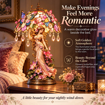 Enchanted Butterfly Garden Table Lamp