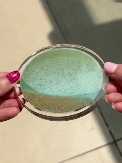 Pocket Ocean – Moving Wave & Beach Sand Art