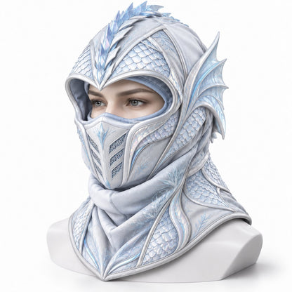 Ice Dragon 3-in-1 Winter Hood & Face Cover
