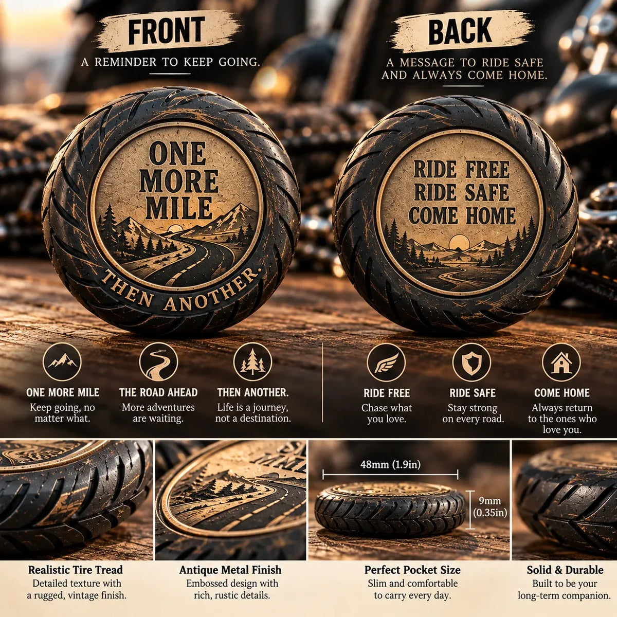 One More Mile™ Pocket Hug for Riders
