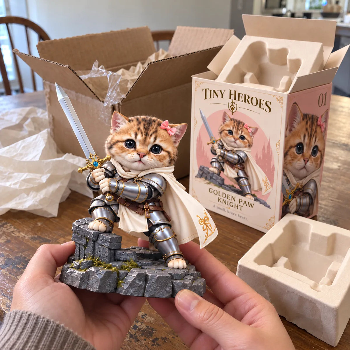 Tiny Heroes – Kollektion von Fantasy-Tierfiguren 🐾⚔️