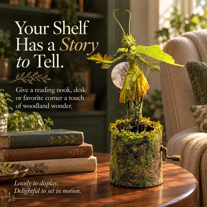 Hand-Cranked Fantastical Sculpture — Turn the Handle, Set the Scene in Motion