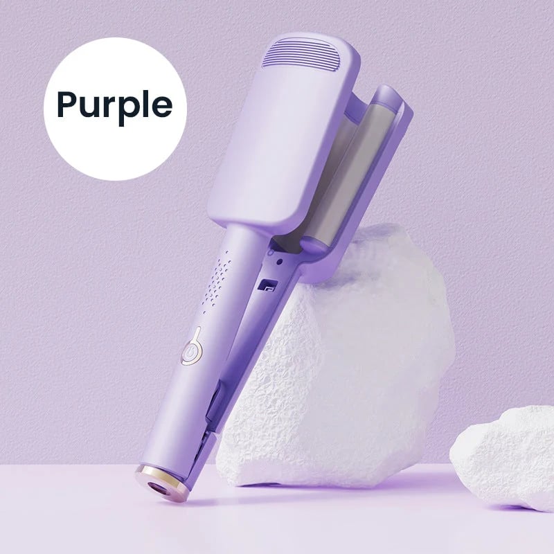 🔥Buy 2 Get 20% OFF🔥⏰32MM Wavy Hair Curler – Big Bouncy Curls, 4 Adjustable Heat Settings & Negative Ion Care – Salon-Quality Styling at Home 💇‍♀️