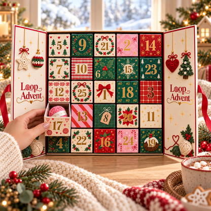 🎄 2026 Christmas Crochet Countdown：Limited Edition Trendy Collectible