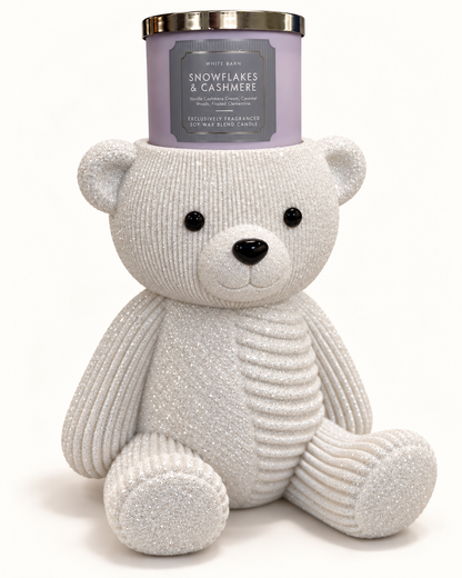 Cozy Teddy Bear Candle Holder – Make Your Favorite Candle Even Cuter