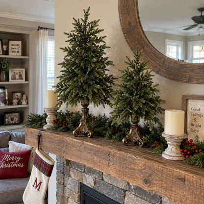 🎄✨Vintage Tabletop Christmas Trees