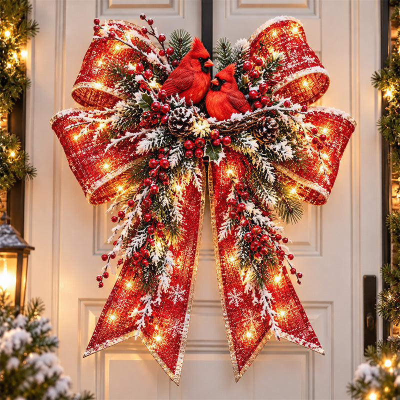 💞Giant Christmas Glow Bows | 6 Magical Light-Up Holiday Styles