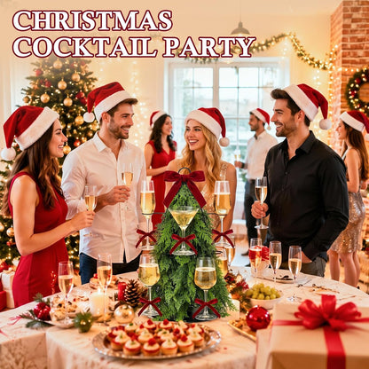The Christmas Cocktail Tree – A Holiday Centerpiece Everyone Will Love