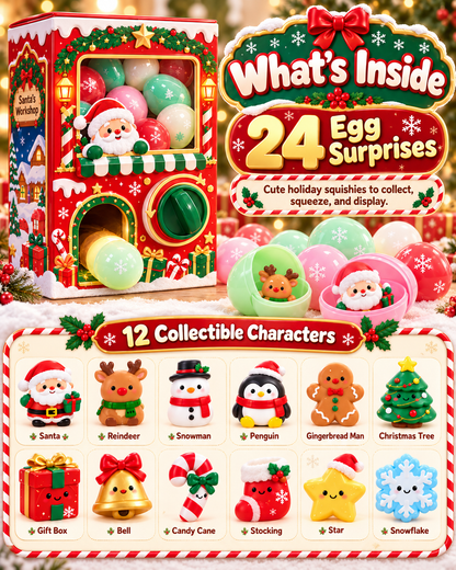 Santa’s Workshop Christmas Surprise Egg Machine