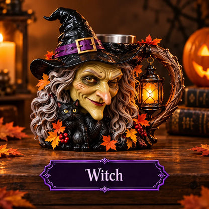 3D Halloween Character Mug Collection | 4 Sculpted Spooky Designs for Coffee, Décor & Collectors 👻