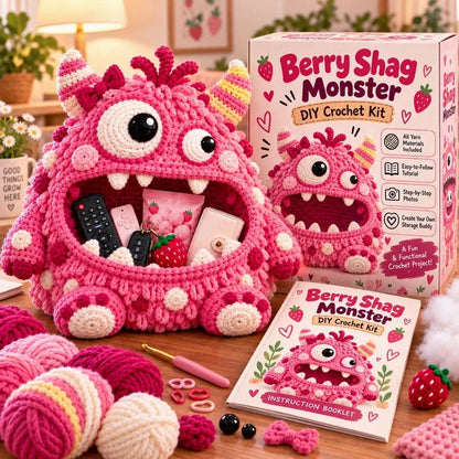 👾🧶Clutter Munchers Hungry Monster DIY Crochet Storage Buddies