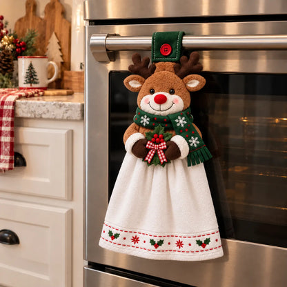 Christmas Hanging Kitchen Hand Towel