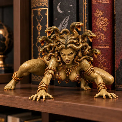 🔥 Last Day 49% OFF - 🐍 Medusa Goddess Shelf Sitter Statue | 4 Unique Gothic Mythology Styles (📦Buy 2 Free Shipping)