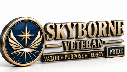 🎖️ 3D Veteran Legacy Metal Auto Emblem – 4 Designs, One Unbreakable Honor