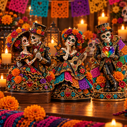 💞 💀Day of the Dead Catrina Figurines