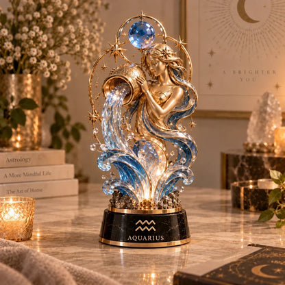 ⏳ Letzter Tag: 49 % Rabatt – 🌙 Himmlische Tierkreiszeichen-Skulptur | 12 juwelenartige Tierkreiszeichen-Designs mit goldenen Details ✨