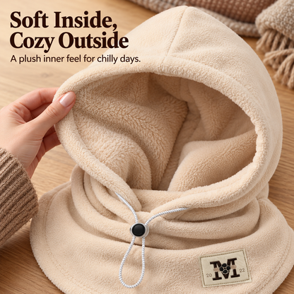 🥶 2-in-1 Winter Face Mask & Warm Hat, Windproof Cold-Weather Protection🎁