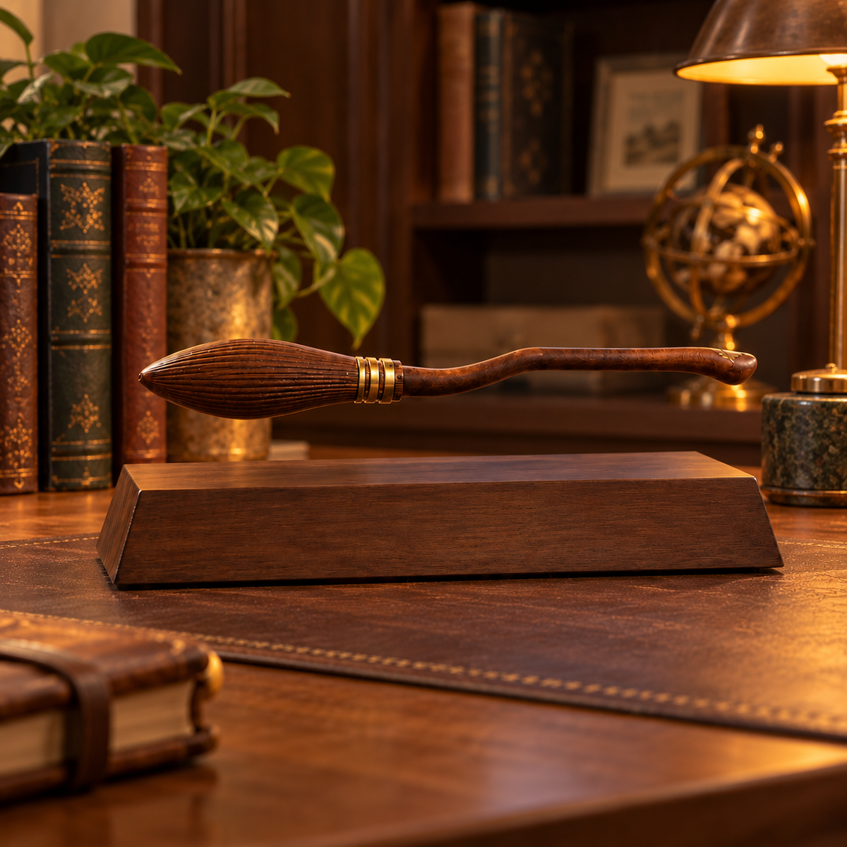 The Wizard’s Broom – Magnetic Levitation Pen & Fantasy Desk Decor