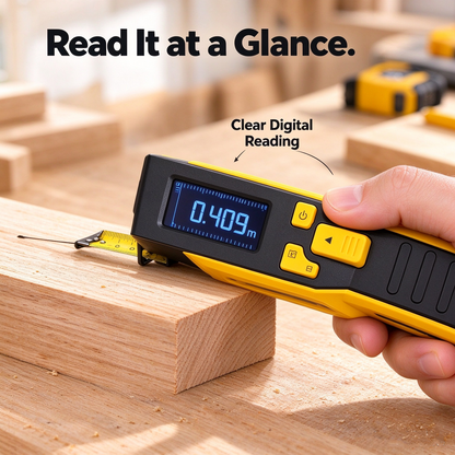 📏 SmartMeasure Pro – Digital & Laser Tape Measure for Home & DIY 🔧
