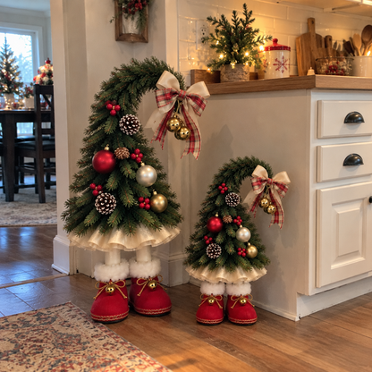 Santa's Little Boot Buddies™ – Whimsical Christmas Elf Trees