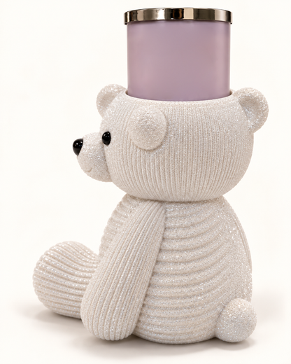 Cozy Teddy Bear Candle Holder – Make Your Favorite Candle Even Cuter