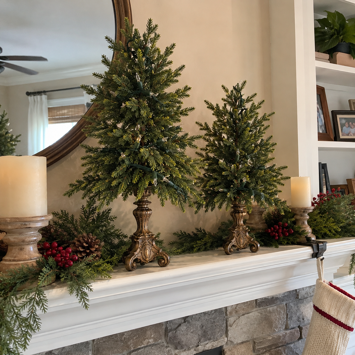 🎄✨Vintage Tabletop Christmas Trees