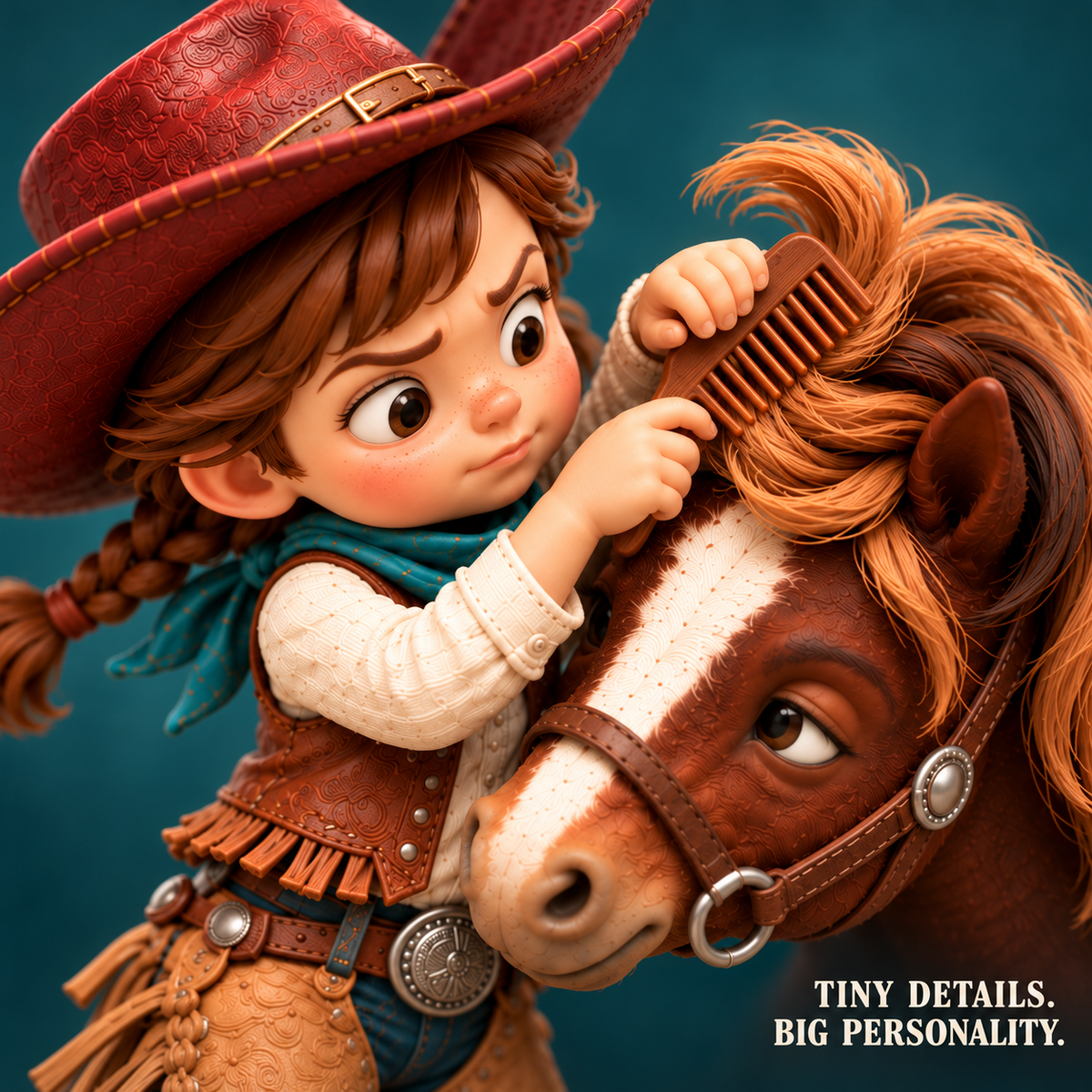 🤠 Tiny Rodeo Crew 24-Day Advent Calendar – A Little Western Christmas 🎄