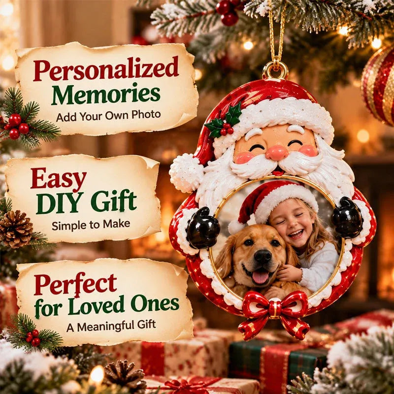 Personalisierter Weihnachts-Fotoanhänger
