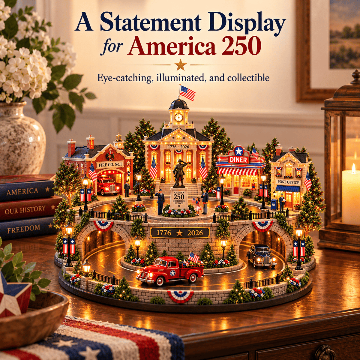 🇺🇸 America 250 Hometown Heroes – Lighted Veterans Tribute Village