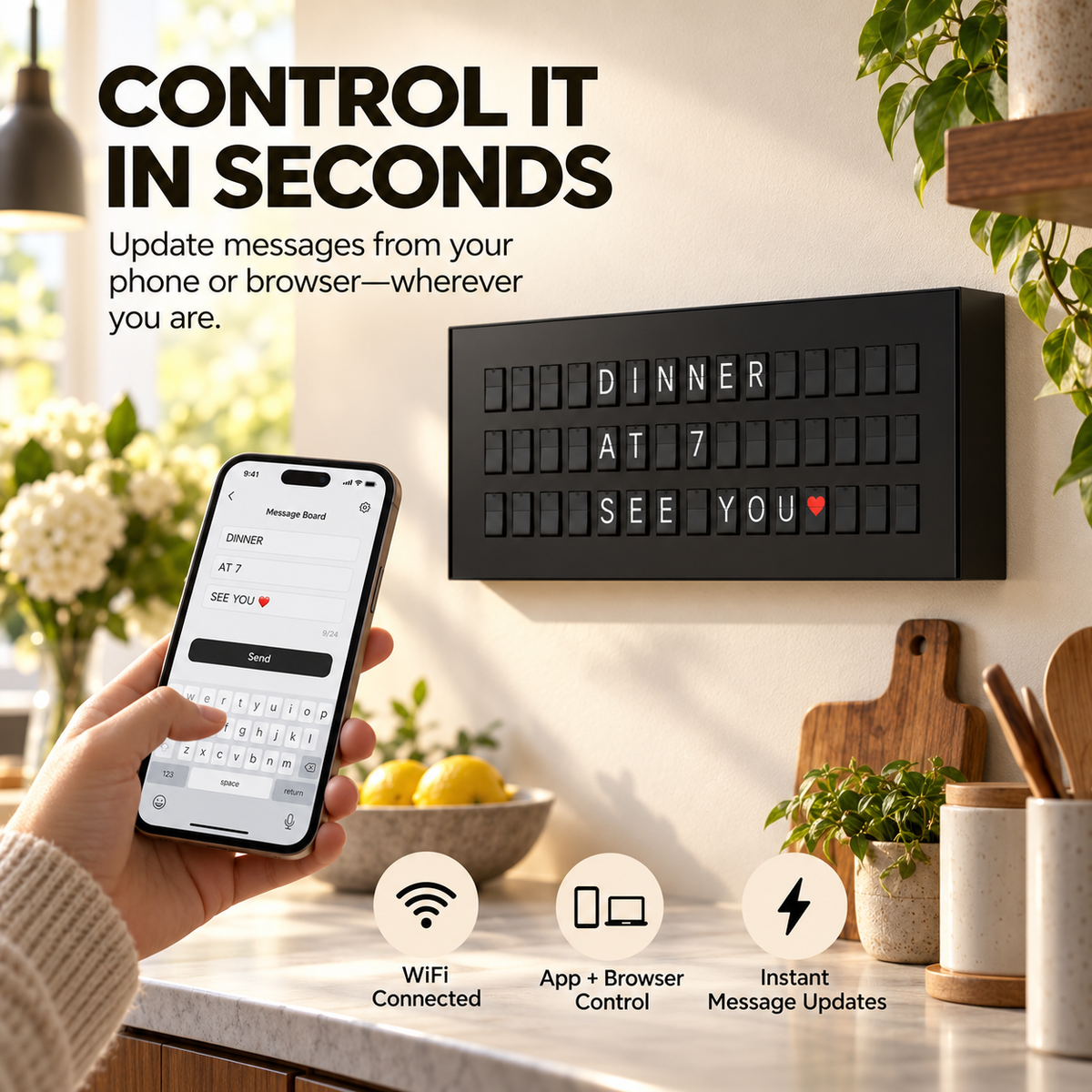Horse Deck - You can easily send messages from anywhere
