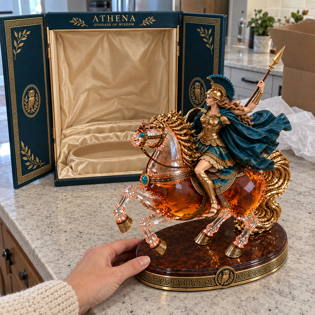 🦉⚔️Athena’s Valor Whiskey — Warrior Goddess Edition