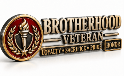 🎖️ 3D Veteran Legacy Metal Auto Emblem – 4 Designs, One Unbreakable Honor