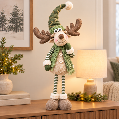 🎄 Forest-Themed Christmas Gnomes and Reindeer