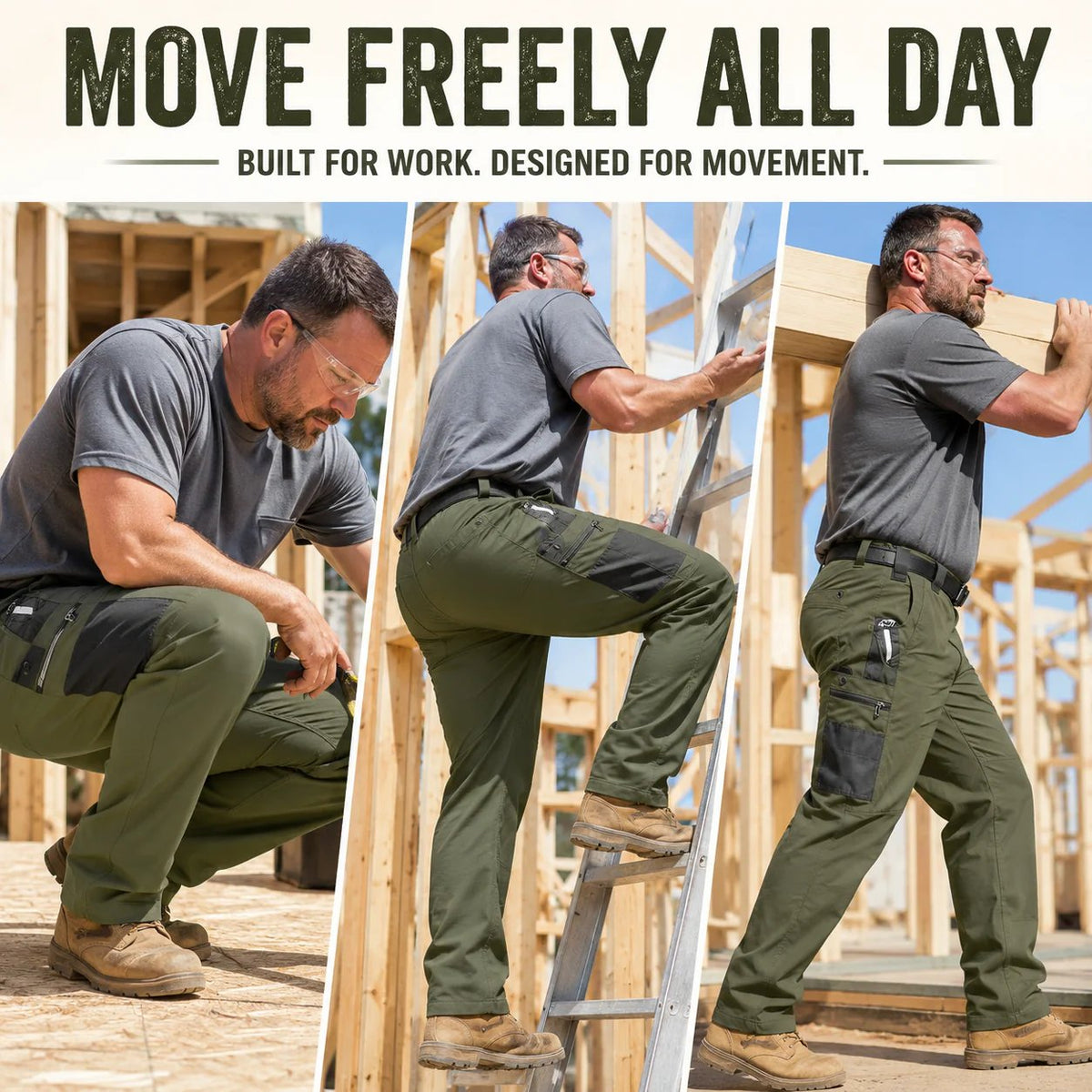 Men's Flame-Resistant (FR) Tactical Work Pants