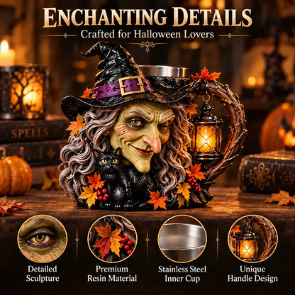 3D Halloween Character Mug Collection | 4 Sculpted Spooky Designs for Coffee, Décor & Collectors 👻
