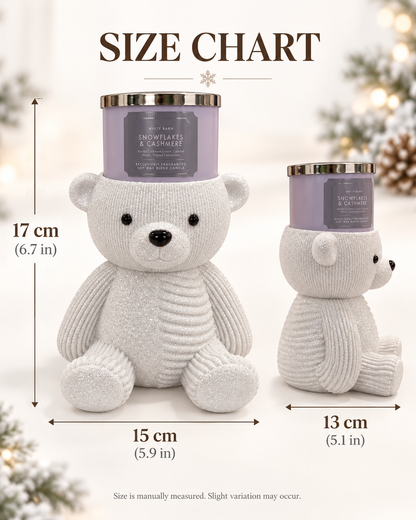 Cozy Teddy Bear Candle Holder – Make Your Favorite Candle Even Cuter